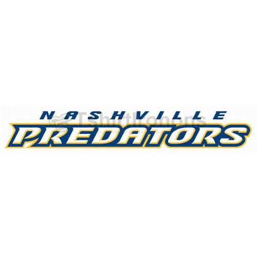 Nashville Predators T-shirts Iron On Transfers N216